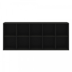 Must modulaarne riiulis&uuml;steem 169x69 cm Mistral Kubus - Hammel Furniture