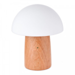 Timmitav naturaalset v&auml;rvi klaasist lambivari (k&otilde;rgus 32 cm) Alice - Gingko