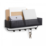 Seinale paigaldatav metallist v&otilde;tmehoidja Estique - Umbra