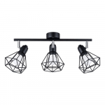 Must laevalgusti &oslash; 10 cm Varpu - Sollux