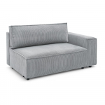 Helehall velvetist moodul, parem nurk Nihad modular - Bobochic Paris