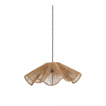 Puiduv&auml;rvi rippvalgusti džuudist varjuga &oslash; 48 cm Fodara - Light & Living