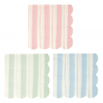 Paberist salvr&auml;tikud 16 tk komplektis Ticking Stripe - Meri Meri