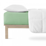 Roheline trikotaažist kummiga lina 120x200 cm Boxspring - Andrea Simone