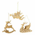 J&otilde;ulukaunistused, 3 tk komplektis Anisa - Bloomingville