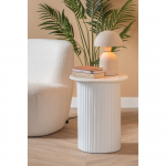 &Uuml;mmargune marmorpinnaga k&uuml;ljelaud &oslash; 50 cm Luscious - Leitmotiv