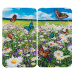 Karastatud klaasist pliidikatted 2tk komplektis 52x30 cm Summer Meadow - Maximex