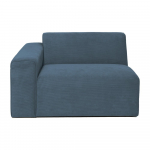 Sinine velvetist diivanimoodul (vasak nurk) Sting - Scandic