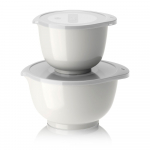 Valged kausid, 2 tk komplektis &oslash; 23 cm komplektis Margrethe - Rosti