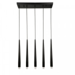 Must rippvalgusti Agusta - Squid Lighting