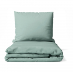 Roheline mikrosatiinist voodipesu kaheinimesevoodile 200x200 cm Basic - Bonami Essentials