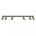 Roheline laevalgusti 6x117 cm Etna - Sollux