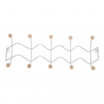 Valge metallist seinanagi 61 cm Zig Zag - PT LIVING