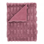 Roosa pleed 150x200 cm Carved Fur - Bianca