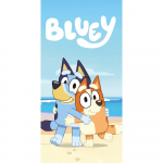 Sinine-beež puuvillane laste r&auml;tik 70x140 cm Bluey "Beach" - Jerry Fabrics