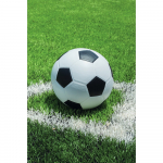 Roheline fliisist laste tekk 100x150 cm Football - Jerry Fabrics