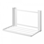 Matt valge seinale kinnitatav terasest vannitoariiul Tower - YAMAZAKI