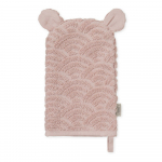 Vanaroosa orgaanilisest puuvillast pesulapp 14x22 cm Dusty Rose - Cam Cam Copenhagen