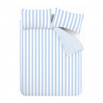 Valge/sinine 3-osaline voodipesu 200x200 cm Stripe Tease - Sassy B