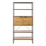 Raamaturiiul 90x190x40 cm Cesura - Unique Furniture