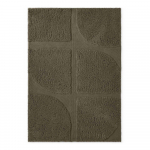 Khaki v&auml;rvi k&auml;sitsi kootud vaip 200x300 cm Lambeth Jasper - Ted Baker