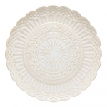 Valge keraamiline serveerimistaldrik &oslash; 39 cm Cristal - Costa Nova