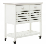 Serveerimislaud ratastel 46x86 cm Frankfurt - Premier Housewares
