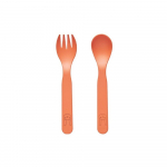 Oranžid plastmassist laste s&ouml;&ouml;giriistad 2 tk Pullo - OYOY Mini