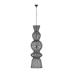 Matt must n&ouml;&ouml;rist ripplamp &oslash; 38 cm Breena - Nova Luce