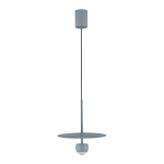 Hall-sinine alumiiniumist LED-ripplamp &oslash; 30 cm Edem - Nova Luce