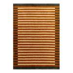 Oranž taaskasutatud kiududest vaip 120x170 cm Lois - MADE