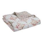 Roheline tepitud voodikate 220x230 cm Pinsonic Patchwork - Catherine Lansfield