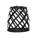 Must LED-latern, k&otilde;rgus 20 cm Calabria - Star Trading