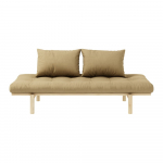 Pruun-beež diivan 200 cm Pace - Karup Design