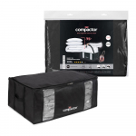 Must vaakumpakendiga hoiukast Black Edition, maht 210 l - Compactor