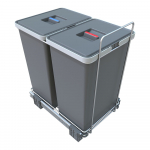 Plastikust pr&uuml;gikast sorteeritud j&auml;&auml;tmete jaoks / sisseehitatud 48 l Ecofil - Elletipi