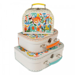 Laste kohvrid 3 komplektis Wild Wonders - Rex London