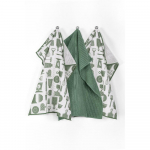 R&auml;tikud 3 mikrokiust r&auml;tiku komplektis 48x40 cm Essential - Tiseco Home Studio