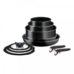 Alumiiniumist keedun&otilde;ude komplekt 10 tk Ingenio Easy Cook & Clean Black - Tefal