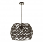 Must bambusest laevalgusti bambusevarjundiga &oslash; 35 cm - Casa Selecci&oacute;n