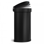 Roostevabast terasest puutevaba pr&uuml;gikast 45 l - simplehuman