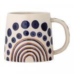 Tumesinine-beež kivitoorne kruus 515 ml Shama - Bloomingville