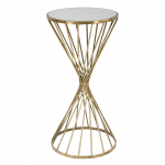 &Uuml;mmargune klaaspinnaga k&uuml;ljelaud &oslash; 35 cm Hypnos &ndash; Mauro Ferretti