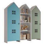 Avatud laste riidekapp 173x171,5 cm CASAMI BRUGES - Vipack