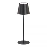 Must LED lauavalgusti metallist varjuga (k&otilde;rgus 36,5 cm) Viletto - Fischer & Honsel