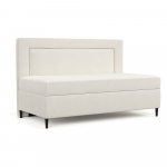 Beež polsterdatud &uuml;heinimesevoodi 80x200 cm Alba - Maison de R&ecirc;ve