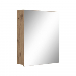 Tammepuidust rippkapp koos peegliga 60x70 cm Wisla - St&oslash;raa