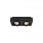 Must laevalgusti metallist varjuga 34x18,5 cm Loid - GTV