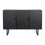 Must madal m&auml;nnipuidust kapp 135x90 cm Linc - White Label