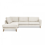 Valge velvetist nurgadiivan (vasak nurk) Paris - Scandic